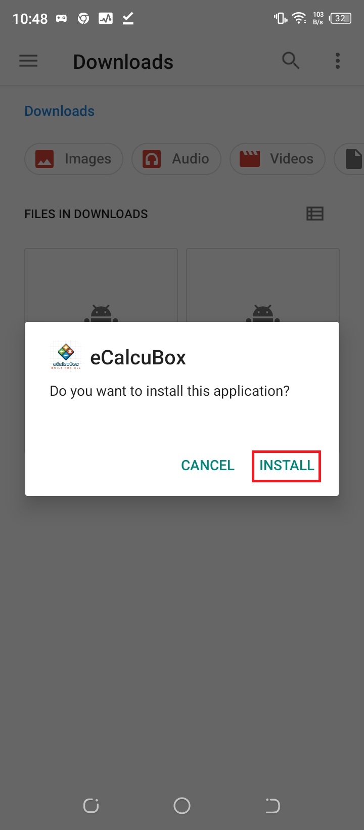 Step 5: Install App